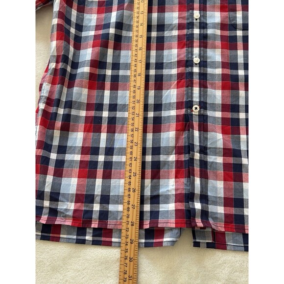 Tommy Hilfiger Mens Shirt Extra Large Button Plaid Adaptive Easy Closure - Picture 5 of 13